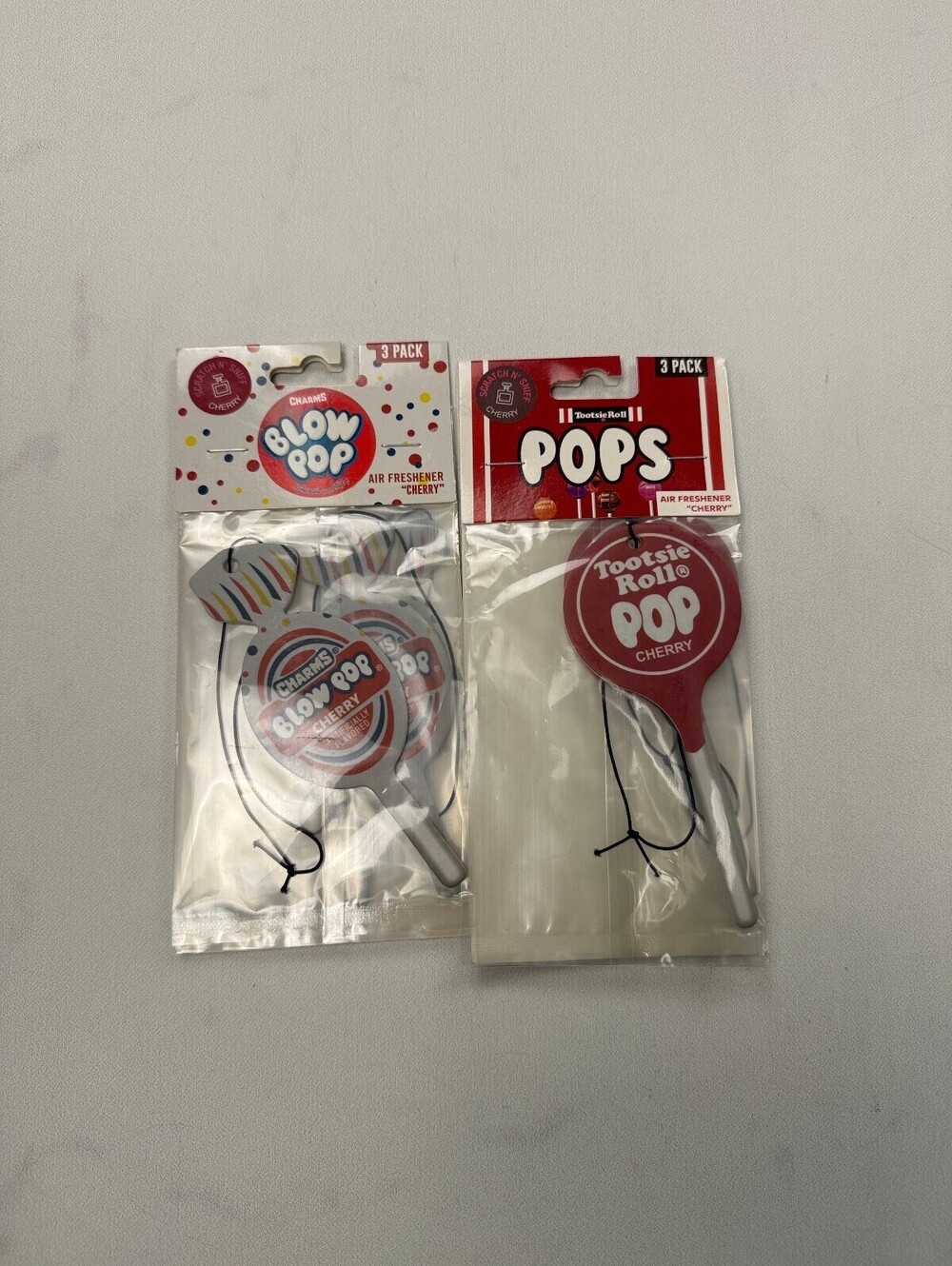 Charms Blow Pop Air Freshener Red Bundle of 2